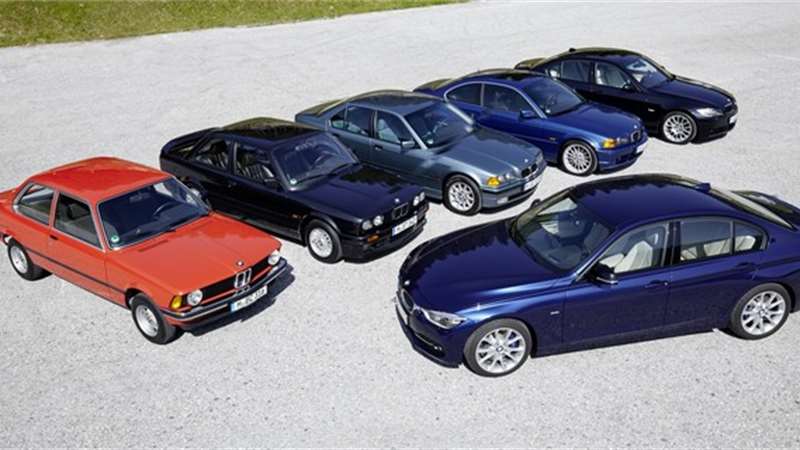 Galerie: Historie BMW řady 3 od E21 přes E30, E36, E46 a E90 až po F30