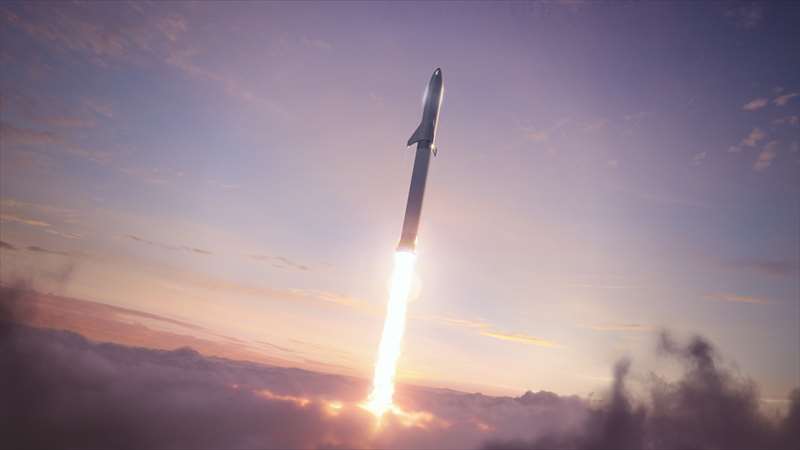 Pak už zbývá cesta ke hvězdám. Foto:  SpaceX ,  CC 1.0 