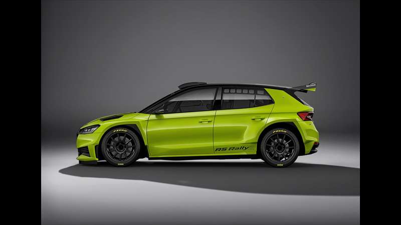 Škoda Fabia RS Rally2 (2022) Zdroj: Škoda Auto