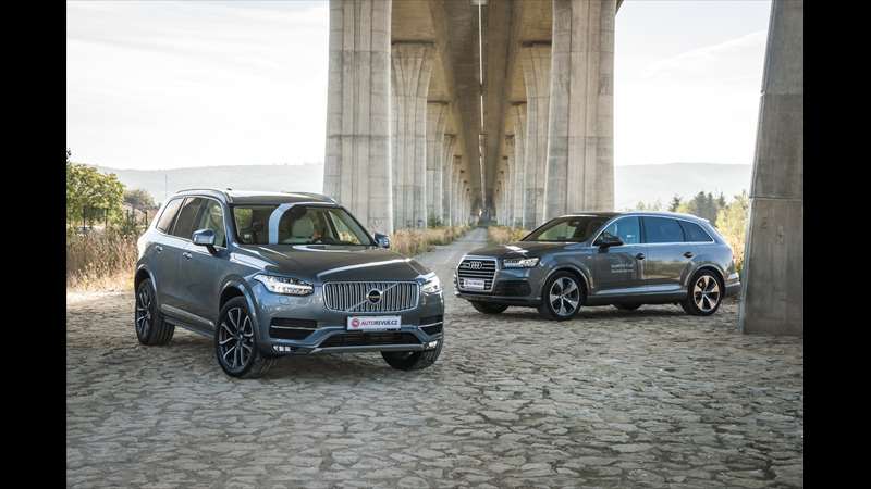 Audi Q7 i Volvo XC90 dorazily letos na trh v nové generaci.