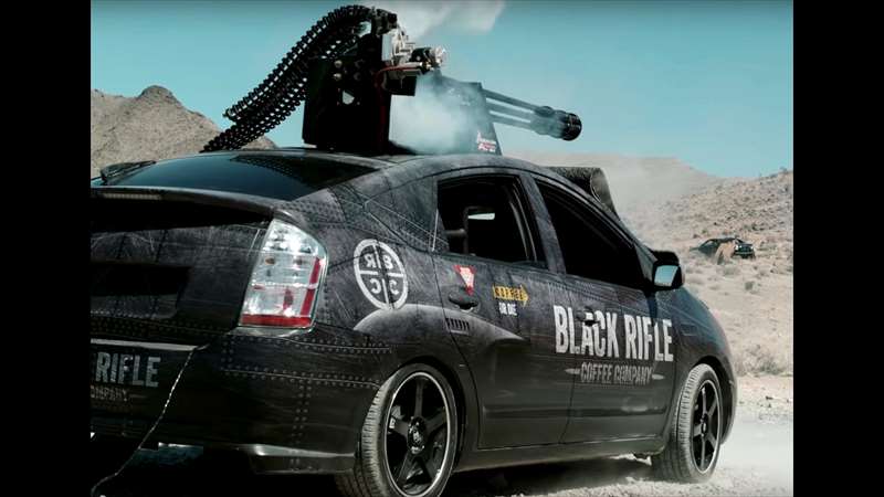 Toyota Prius Vulcan Black Rifle Coffee Company